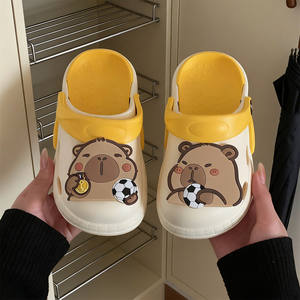 XIXITIAO <span class=keywords><strong>Zuecos</strong></span> Virales de Capibara con Soporte de Arco, Zapatos a Juego para la Familia, Sandalias Antideslizantes para Playa y Piscina para Niños y Adultos - Product Image 4