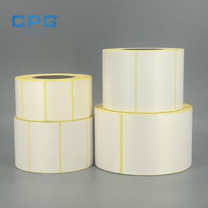 Suministro Directo de Fábrica, Papel Térmico Impermeable para Etiquetas de 3x5 Pulgadas y 4x6 Pulgadas, 130 g/m², Etiquetas de Dirección para Cadenas de Minoristas - Product Image 1