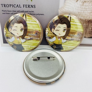 Biểu Tượng Tùy Chỉnh <span class=keywords><strong>Pin</strong></span> Vòng Hình Dạng Nút Huy Hiệu Dễ Thương Tinplate Huy Hiệu Kim Loại Tin Huy Hiệu Nút - Product Image 5