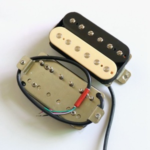 Donlis bán buôn sản lượng cao Alnico 5 humbucking LP Guitar <span class=keywords><strong>pickups</strong></span> với Nickel bạc baseplate chấp nhận biểu tượng tùy chỉnh - Product Image 4