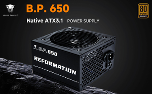 Fuente de Alimentación Jungle Leopard BP650W Bronze para Escritorio, Kit de Cables de Cobre de 24 Pines, Cableado Múltiple, 601W-700W - Product Image 4