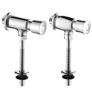 Robinet de chasse d'eau pour urinoir Mubin en laiton 26012405, à commande manuelle, apparent, avec fonction de temporisation - Product Image 2