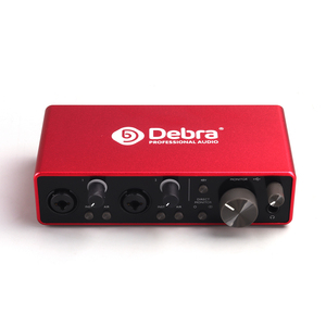 2e2 192kHz USB giao diện âm thanh Card âm thanh tiếng ồn hủy bỏ Microphone ghi âm với 48V Phantom điện cho podcasting - Product Image 3