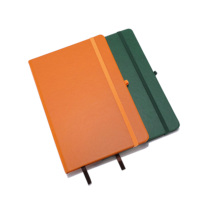 Carnet promotionnel A5 personnalisé en cuir PU avec reliure cousue et porte-stylo, idéal pour les cadeaux d'entreprise (OEM)