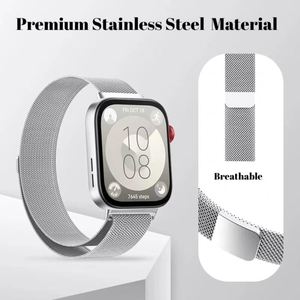 Correa de reloj milanesa de metal con hebilla magnética de descuento para relojes de 38, 40, 41, 42, 44, 45, 49 mm y Samsung de 22 mm - Product Image 4