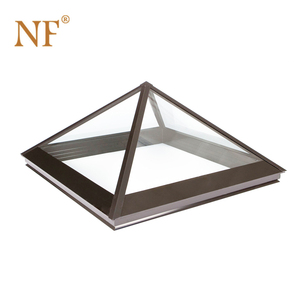 Ventana de techo de tragaluz de aluminio <span class=keywords><strong>abierto</strong></span> oscilante con marco de aleación de aluminio Patrón de apertura vertical para uso en la cocina - Product Image 2