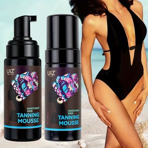 Yüz ve vücut koyu kendini Tanner köpük uzun ömürlü sahte Tan çözüm güneşsiz Tanner köpük - Product Image 1