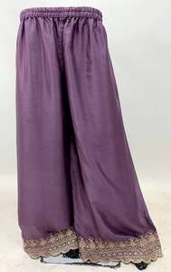 Premium Wedding Collection Palazzo Suit en Chinon con bordado Work y Dupatta Elegante traje de fiesta para mujer - Product Image 4