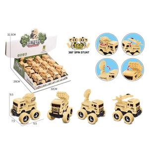 Vente en gros de véhicules d'ingénierie à simulation inertielle, ensembles de véhicules de pompiers et militaires, voitures de cascadeurs tout-terrain pour garçons - Product Image 4