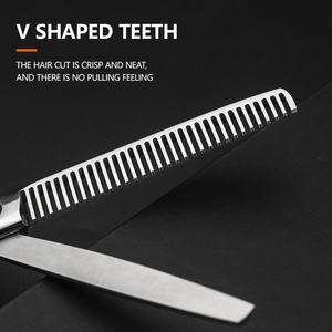 Prosee Chuyên Nghiệp Phải Tay Làm Tóc Công Cụ 6 Inch Tóc Cắt Kéo Sắc Nét Vg10 Thép 32 Răng Mỏng Kéo - Product Image 4