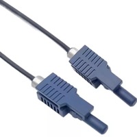 Cordon de raccordement POF de qualité industrielle HFBR-4503Z, câble en fibre optique plastique à âme PMMA anti-EMI, garantie 10 ans, longueur d'onde 850 nm pour