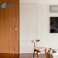Porte en bois sans cadre Style pivotant en acier robuste pour mouvement oscillant lisse à 360 degrés Appartements Chambres Sous-sols