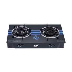 气缸内置厨房电器2燃烧器三燃烧器不锈钢烹饪燃气灶具燃气灶燃气灶