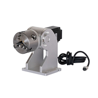 Nouvelle machine de gravure laser à fibre CNC de type portique haute vitesse Amark avec axe rotatif et pilote pour le marquage de bijoux