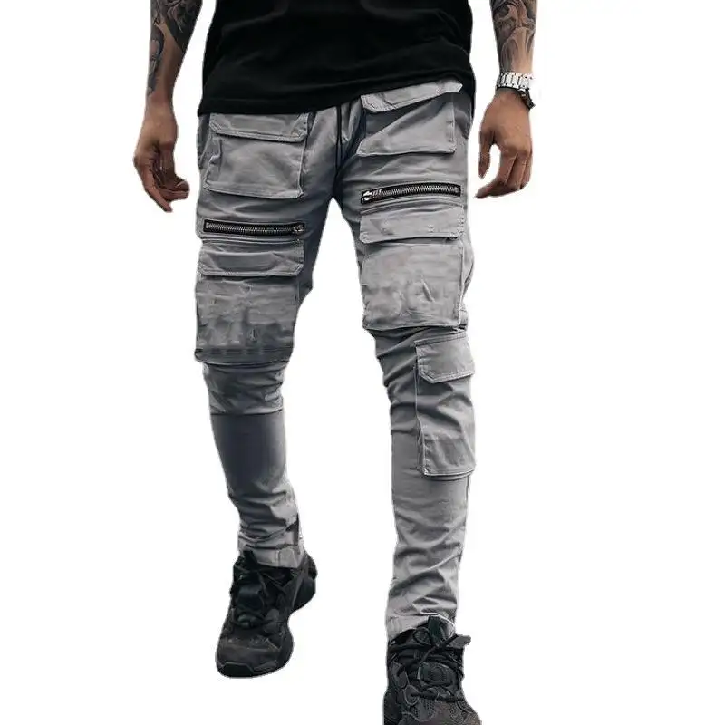 New Arrival No MOQ Fashion Sport Cargo Men Running Casual Trouser Gym Wear Track Jogger Pants