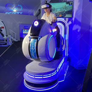 เครื่องเล่นเกมเสมือนจริงจำลองการแข่งรถสวนสนุก VR สำหรับ9D - Product Image 5