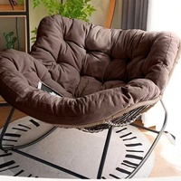 Fauteuil inclinable de loisir moderne LE avec table pivotante en rotin de haute qualité pour la chambre à coucher ou l'hôtel pour la détente