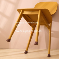 Protège-pieds de table et de chaise en silicone durables, tapis de protection, patins silencieux antidérapants pour tabourets, protection des bords, couleur personnalisée, pour la maison