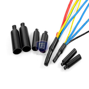 Waterproof Sealed <b>Heat</b> Shrink Mini Cable End Caps Electrical Wire Insulated <b>Heat</b> Shrink Adhesive-lined Cable Protect <b>Wrap</b> - Product Image 4