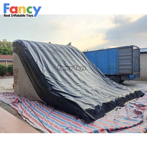 2025 nueva llegada BMX castillo inflable bolsa de aire salto Blob bolsa de aire rampa inflable equipo de protección en venta - Product Image 2