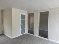 Maison mobile extensible en acier respirant montée sur conteneur pour immeuble de bureaux et appartement