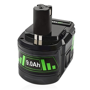 Reemplazo de 9.0Ah para batería de litio <span class=keywords><strong>Ryobi</strong></span> de <span class=keywords><strong>18</strong></span> V Compatible con batería <span class=keywords><strong>Ryobi</strong></span> de <span class=keywords><strong>18</strong></span> voltios ONE + Plus P108 P107 herramientas eléctricas inalámbricas - Product Image 1