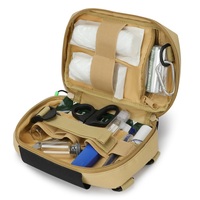 Pochette d'administration horizontale Molle tactique sac EDC multi-usages pour gilet tactique poitrine taille Pack pochettes à outils utilitaires