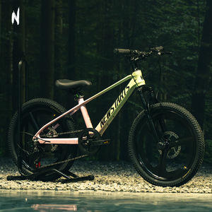 Vélo de montagne pour enfants Newsstars, 24 pouces, en alliage d'aluminium, avec pédales, pour les enfants de 8 ans et plus - Product Image 2