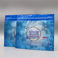 Pochettes souples personnalisées en plastique imprimé avec bec verseur, 500 ml, 1 L, 2 L, pour lessive liquide, 100 % recyclables