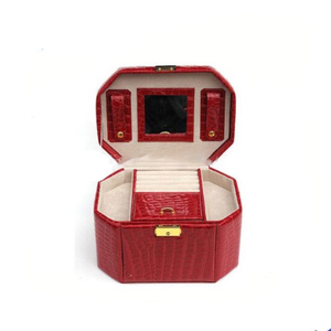 2020 nueva moda de fábrica precio rígido sostenedor de la joyería de gabinete de almacenamiento con cerradura con <span class=keywords><strong>espejo</strong></span> - Product Image 1