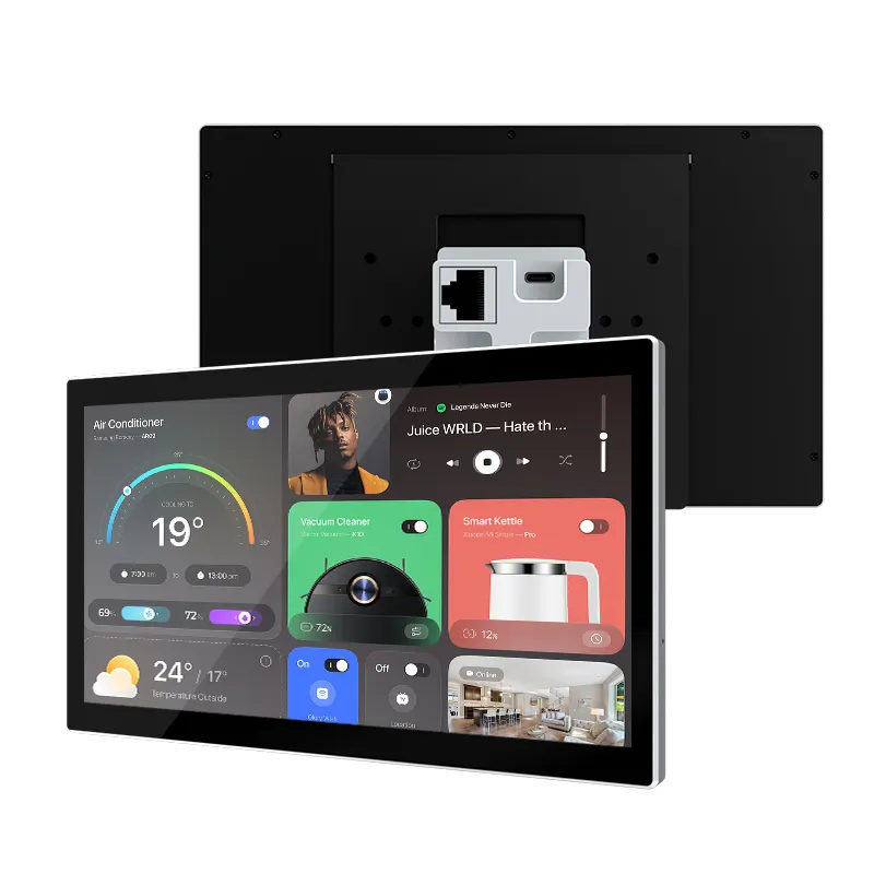 Nuovissimo 2024 Smart Home da parete 8 pollici 8 pollici Touch Screen Android 11 Tablet con Poe Nfc Rfid Rj45