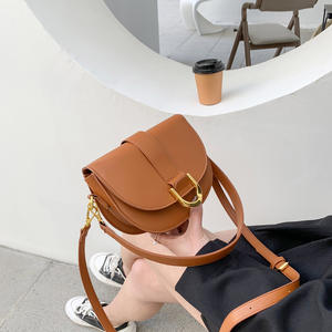 Borse a Tracolla di Lusso in <span class=keywords><strong>Pelle</strong></span> PU per Donna, <span class=keywords><strong>Borsa</strong></span> a Tracolla <span class=keywords><strong>Bianca</strong></span>, Borse Designer Stile Saddle - Product Image 3