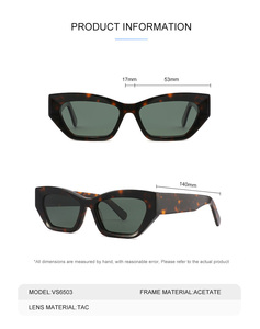 Retro Classic Custom Logo Uv400 Polarized Glasses Women 2025 Fashion Acetate <b>Sunglasses</b> - Product Image 3