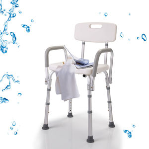 <span class=keywords><strong>Chaise</strong></span> de douche médical réglable, siège de <span class=keywords><strong>baignoire</strong></span> à 6 hauteur, avec accoudoir arrière - Product Image 1