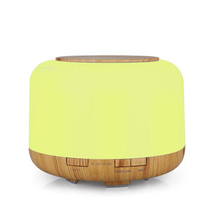 Difusor de Aromas Simple de 500 ml, Humidificador Ultrasónico con Luz LED para Hogar, Oficina, Dormitorio y Escritorio - Product Image 2