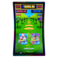 HUFF N' PUFF Three Little Pigs 2 en 1 Plateau de jeu PCB en anglais - Jeu de compétences
