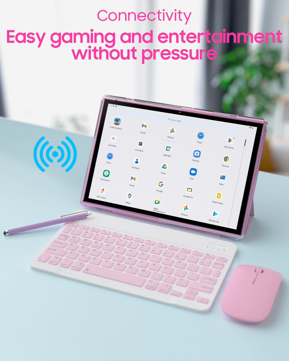 10.1インチ タブレット 本体 キーボード マウス付き 10.1インチ 2-in-1 法人教育向けタブレットPC キーボードケース