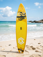 Planche de paddle gonflable fabriquée en usine OEM, planche de surf unisexe pour les sports nautiques