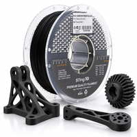 Filament d'impression 3D PLA carbone Sting3D 1,75 mm, haute résistance, faible déformation, qualité ingénierie PLA-CF pour imprimantes 3D FDM