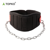 Ceinture de musculation TOPKO EVA, soutien dorsal premium, sangle réglable pour l'entraînement musculaire