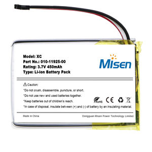 Nuevo receptor XC de repuesto de alta calidad 3,7 <span class=keywords><strong>V</strong></span> <span class=keywords><strong>450mAh</strong></span> 010-11925-00 batería de iones de litio para collares de entrenamiento de perros - Product Image 3