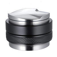 Presse à poudre Macaron à double tête en acier inoxydable antidérapant à hauteur réglable pour presse à café à trois pulpes Caractéristique écologique