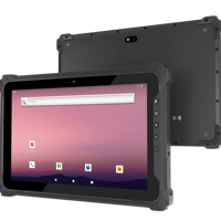 Tablette industrielle double SIM EM-T17 entièrement robuste, BT5.1, étanche IP65, compatible 3G/4G/5G, avec connecteur Pogo 12 broches