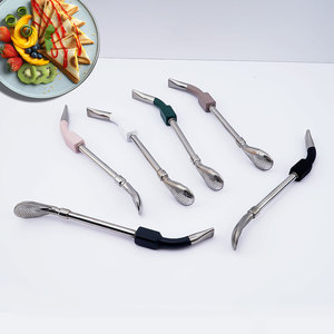 Cuchara para Infusor de té de hojas sueltas de paja de yerba <span class=keywords><strong>mate</strong></span> de acero inoxidable 304 con herramienta de remojo y herramienta de agitación - Product Image 5
