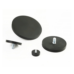 De alta calidad de China impermeable recubierto de goma raras tierra imanes de montaje con tornillo para mantener - Product Image 1