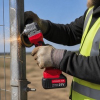 Nouvelle meuleuse d'angle sans balais à entraînement direct, batterie lithium, silencieuse, super haute puissance, 12000 tr/min, sans disque de meulage