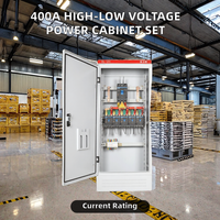 Gabinete de Distribución Industrial Completo de Fábrica de 400A, Cajas de Distribución de Energía Eléctrica en Sitio, Interactivo, Metálico