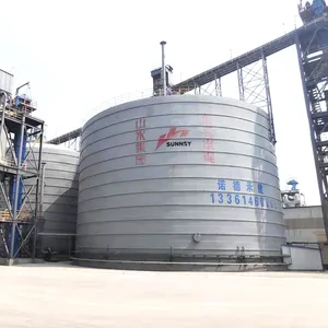 NORD Stahl 20000 Tonnen Lager Silo neues Silo und für Zement Fliegende Asche Clinker Schlamm in Fertigungsanlagen