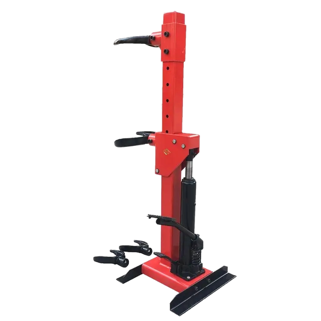 Heavy Duty Steel Hand Operated Vehicle Strut Shock Absorption Coil Spring Press Compressor 1 Year Warranty for Car Repair