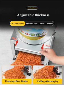 Hacheuse <span class=keywords><strong>de</strong></span> fourrage électrique multifonctionnelle, broyeur d'aliments, déchiqueteuse <span class=keywords><strong>de</strong></span> légumes pour volailles, bétail, poulets, porcs, ferme domestique - Product Image 5